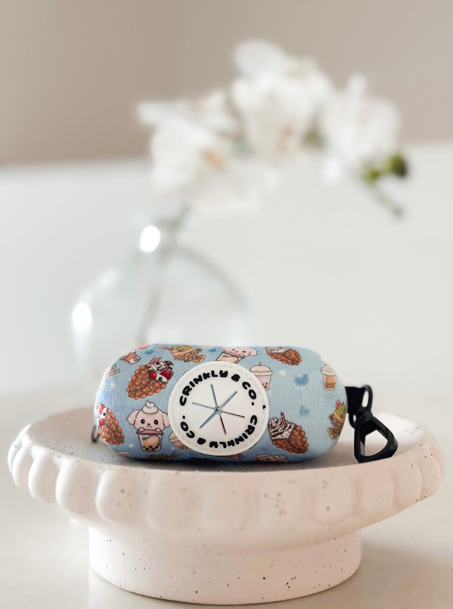 'Woof and Sip Boba' Poop Bag